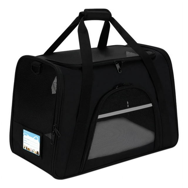 Pnimaund Cat Carrier Large Pet Carrier Soft Dog Carrier with Lockable