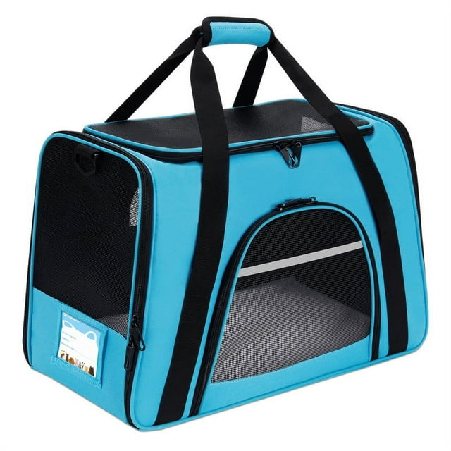 Pnimaund Cat Carrier Large Pet Carrier Soft Dog Carrier with Lockable
