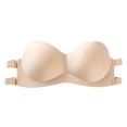 thumbnail image 1 of Pntutb Womens Clearance,French Strapless Beauty Back Wrap Chest No Steel Ring Tube Top Seamless Beauty Back Bra Rollback Clothes, 1 of 1