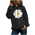thumbnail image 1 of Pntutb Ladies Clothes,Autumn Winter Pullover Print Round Neck Hooded Sweatshirt, 1 of 5
