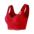 thumbnail image 1 of Pntutb Ladies Clothes,Underwear Womens Lace Beauty Back Solid Strap Wrap Plus Size Bra, 1 of 5