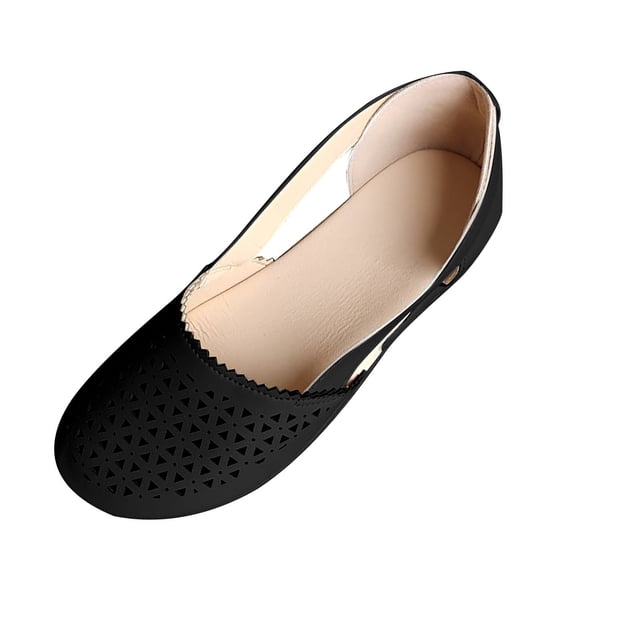 Pntutb Shoes Woman Sandals Summer Fashion Casual Flat Solid Color Loophole Shoes