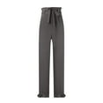 thumbnail image 1 of Pntutb Women's High Waist Tie Up All Match Casual Corset Women's Trousers Pants Clothes, 1 of 6
