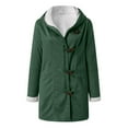 thumbnail image 1 of Pntutb Womens Autumn and Winter Hooded Coat Tops Long Sleeve Jacket, 1 of 6