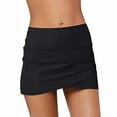 thumbnail image 1 of Pntutb Women's Bikini Bottom Tankini Swim Skirt Short Hulip Hem Swimwear Beach Skrit Clothes, 1 of 6