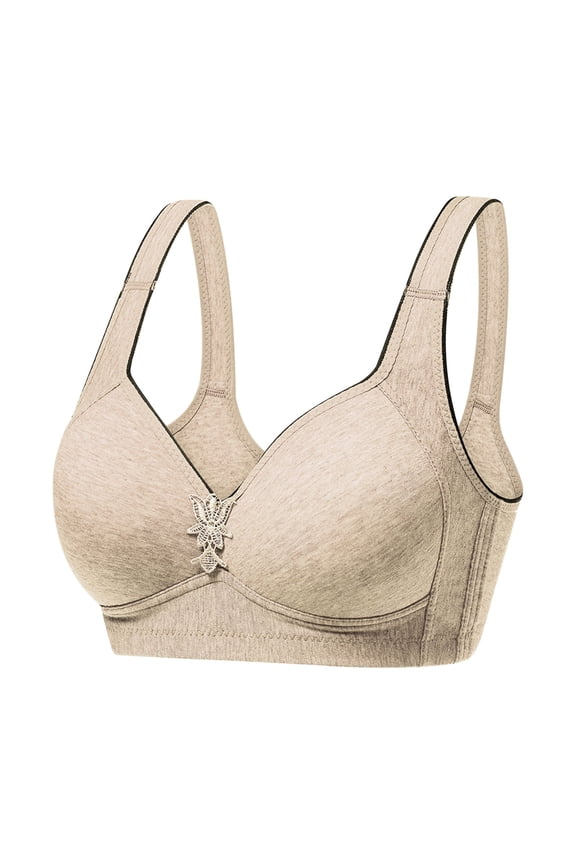 Women's Bra Wire Free Underwear One Piece Bra Everyday Underwear Bras