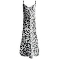 thumbnail image 1 of Pntutb Womens Clearance,Women's Plus Size Camouflage And Leopard Print V-Neck Sleeveless Maxi Long Dress, 1 of 2