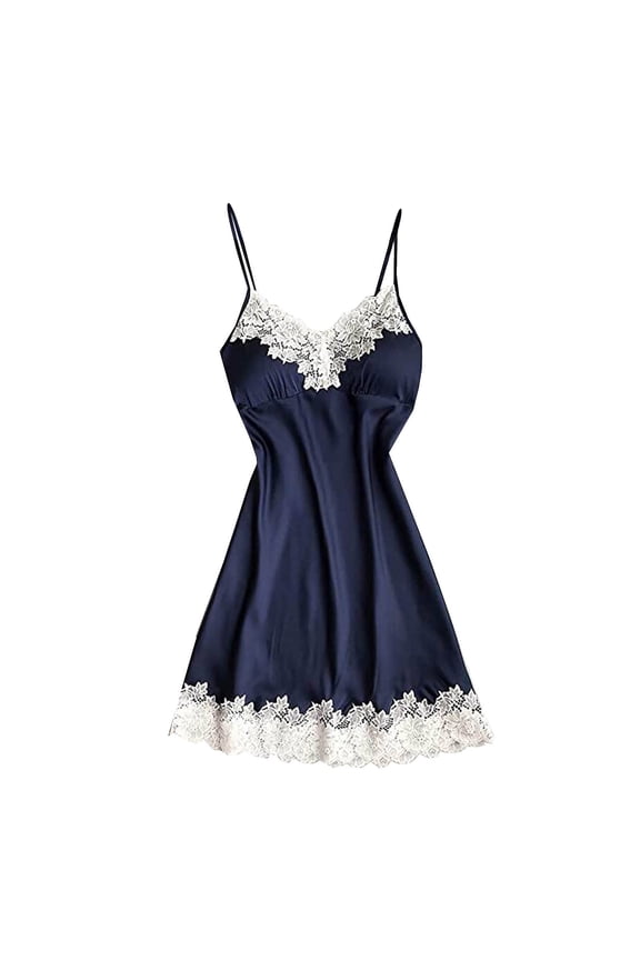 Pntutb Women's Lace Lingerie Nightwear Underwear Robe Babydoll Sleepwear Dress