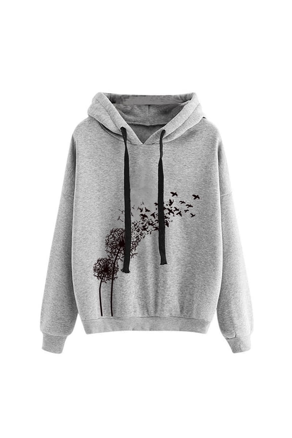 Sweatshirts for Women, Autumn Winter Women's Hoodies Sweatshirt Long Sleeve Comfortable Pullover Tops
