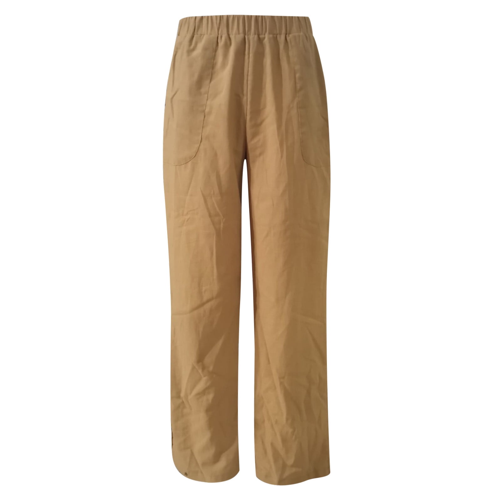 Pntutb Womens Pants Clearance,Women's Fashion Casual Cotton and Linen