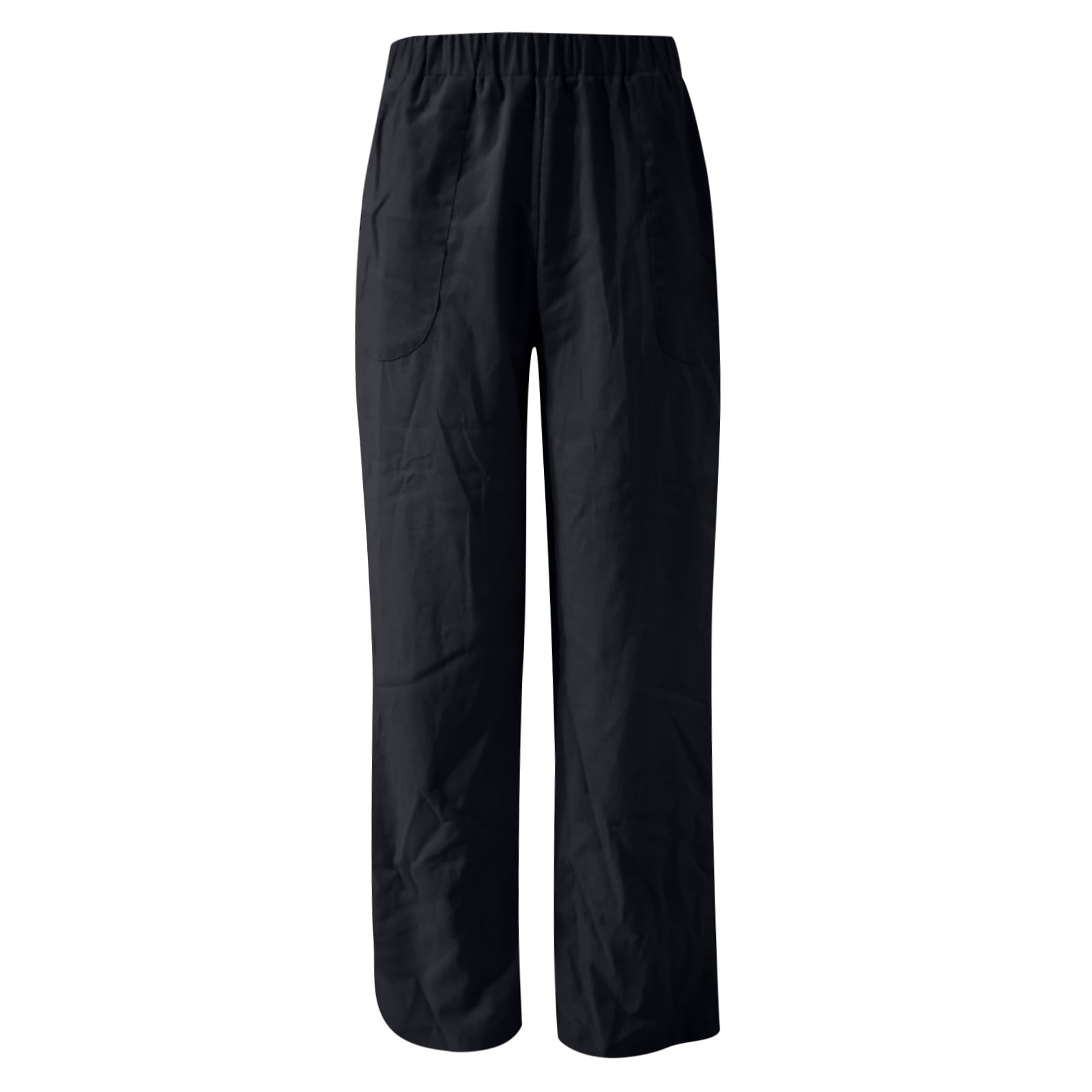 Pntutb Womens Pants Clearance,Women's Fashion Casual Cotton and Linen