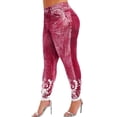 thumbnail image 1 of Pntutb Womens Pants Clearance,Women's Printed Yoga Fitness Leggings Running Gym Stretch Sports Pants Trousers Rollback, 1 of 6