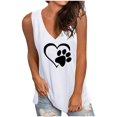 thumbnail image 1 of Pntutb Womens Plus Size Tank Top Summer Loose Casual Comfortable V-Neck Vest Blouse, 1 of 6