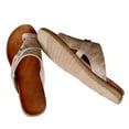 thumbnail image 1 of Pntutb Womens Sandals Clearance,Ladies Clearance,New Style Flat Comfortable Slip Sole Summer Beach Shoes, 1 of 3