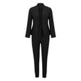 thumbnail image 1 of Pntutb Womens Sets Clearance,Ladies Long Sleeve Solid Suit Pants Casual Elegant Business Suit, 1 of 6
