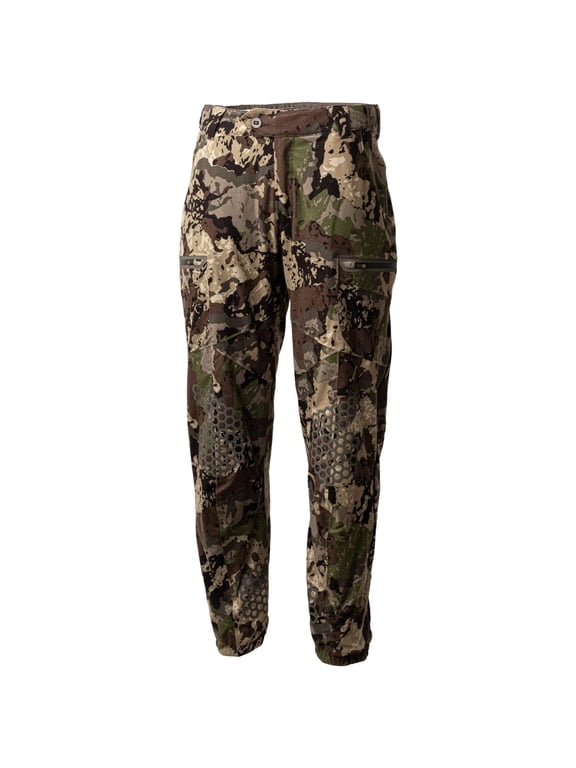 Pnuma Outdoor Selkirk Pant, Caza Veil Camo, Waterproof, Fleece Lined, Anti-Microbial, Athletic Cut, 34x36 (P201C3436)