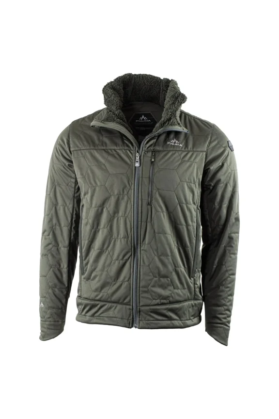 Alpha Vertex Beluga Jacket, XL, Windproof/Waterproof, Primaloft Insulation, Athletic Fit, Bow Hunting Design (AV-JK-BE-XL)