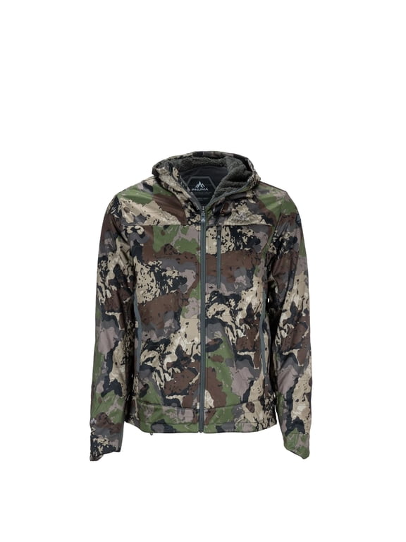 Alpha Vertex Caza Jacket, Windproof/Waterproof, Primaloft Insulation, Athletic Fit, Bow Hunting Design, Camo, Size S (AV-JK-CZ-S)
