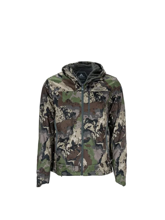 Alpha Vertex Caza Jacket, XL, Windproof/Waterproof, Primaloft Insulation, Bow Hunting Design, Camo (AV-JK-CZ-XL)