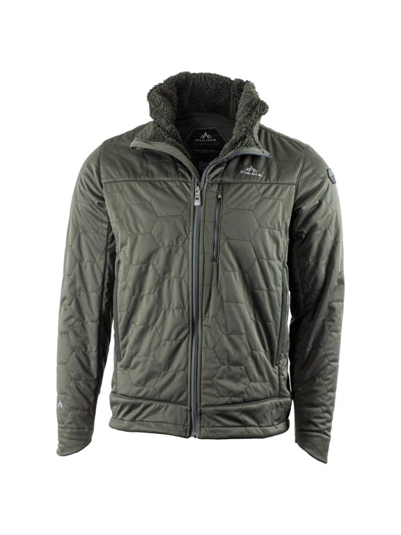 Alpha Vertex Jacket, Beluga, 2XL, Windproof/Waterproof, Primaloft Insulation, Bow Hunting Design, Athletic Fit (AV-JK-BE-2XL)