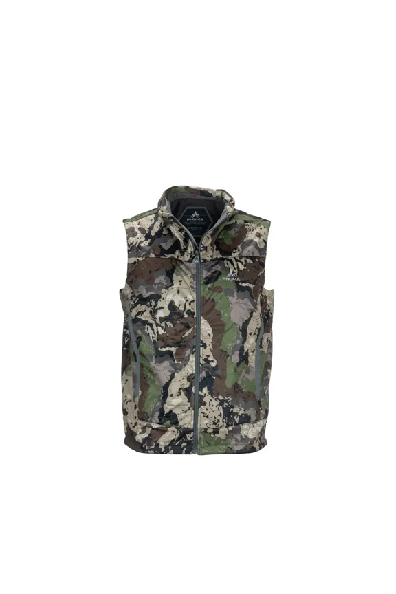Alpha Vertex Vest, Caza Camo, Waterproof, Windproof, Primaloft Insulation, Athletic Fit, All-Season Warmth (AV-VE-CZ-L)