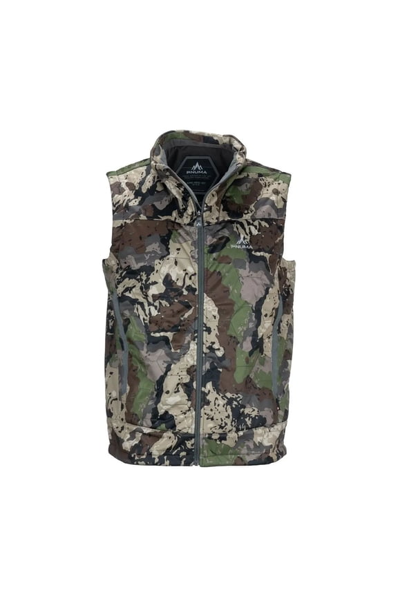 Alpha Vertex Vest, Caza Camo, XL, Waterproof, Windproof, Primaloft Insulation, Athletic Fit, All-Season Warmth (AV-VE-CZ-XL)