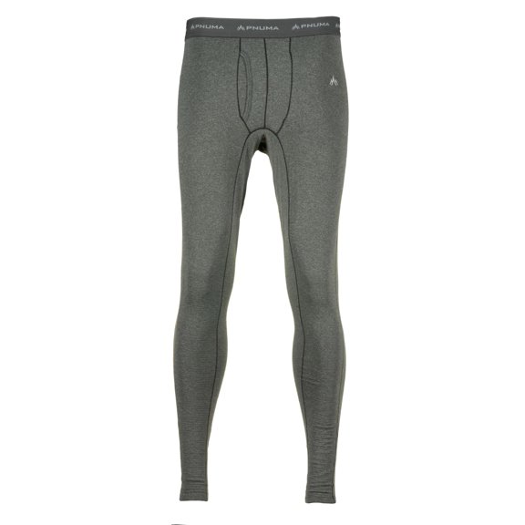 Pnuma Outdoors Base Haven Pant, Polartec Power Wool, Moisture-Wicking, Odor Resistant, Athletic Fit, Beluga, Size S (P407BS)