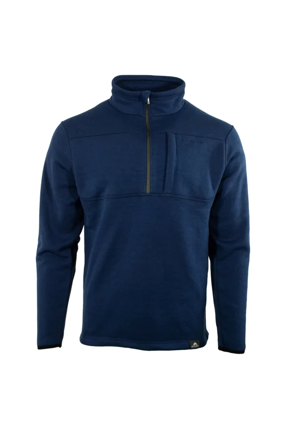 Durango Fleece Pullover, Defense Personnel, XL, Insulated Polyester, Breathable, Compressible, YKK Zippers, Left Chest Pocket (DU-FP-NA-XL)