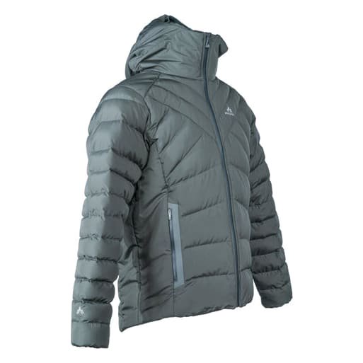 Pnuma Outdoors Palisade Jacket, Beluga, XLT, Insulated Hooded Outerwear (PA-JK-BE-XLT)