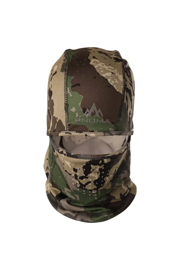 Recon Balaclava, Caza Camo, Lightweight, Laser-Cut Vent Holes, Convertible Neck Gaiter (P604C)