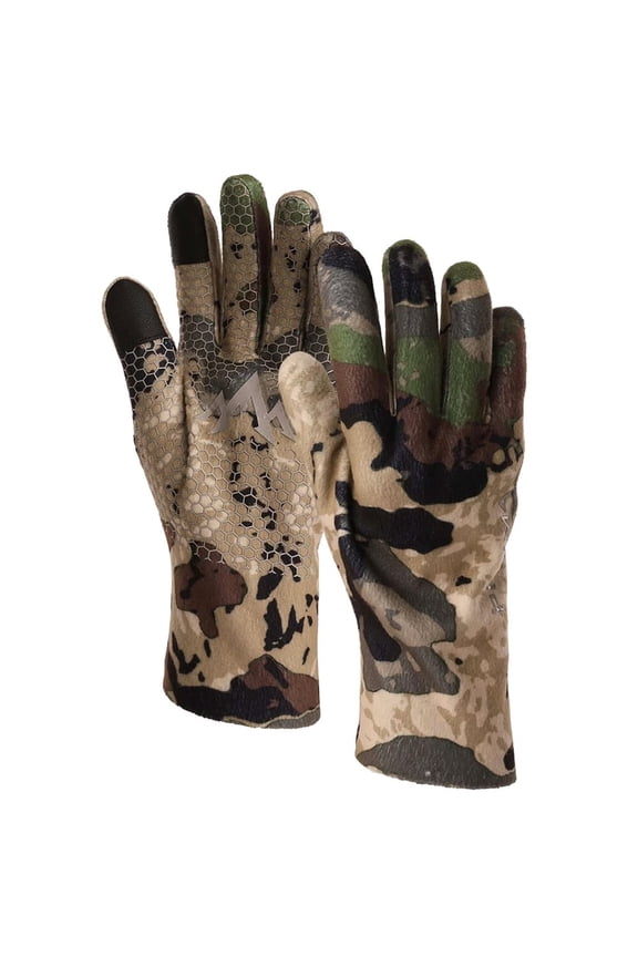 Recon Element Proof Gloves, Waterproof, Breathable, Caza Camo, Touch Screen Compatible, Silicone Grip, 4-Way Stretch, Size L (P503CL)