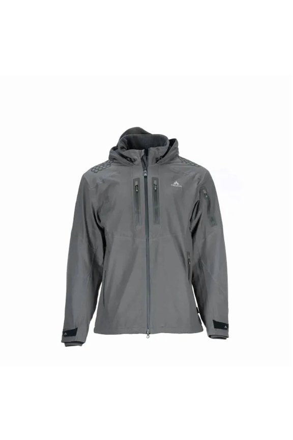 Selkirk Jacket, Beluga, Waterproof, Anti-Microbial, Quiet Softshell, Adjustable Hood, Safety Harness Port, Size S (SK-JK-BE-S)