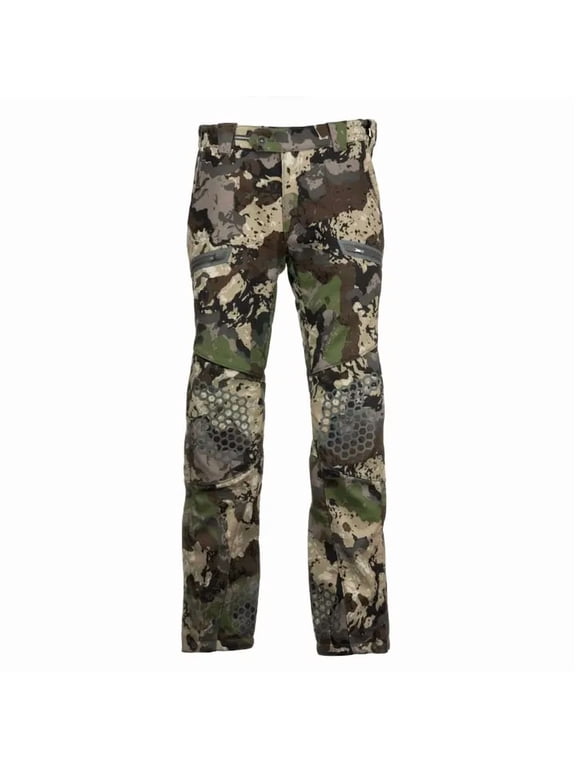 Waypoint Caza Hunting Pants, 38x32, Windproof, Water Repellent, Anti-Odor, Removable Knee Pads, Quiet Fabric, 3M Scotchgard, SilverStrike Technology (WP-PT-CZ-38x32)