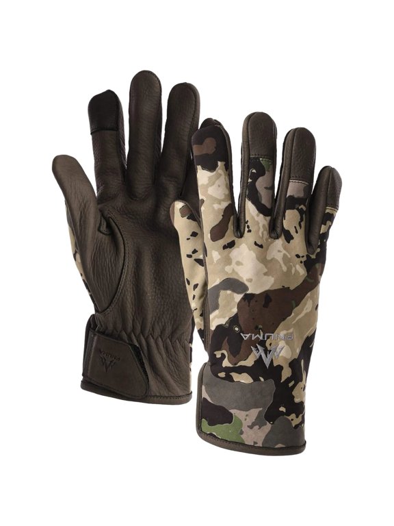 Waypoint Cold-Weather Gloves, Caza Camo, Medium, Durable and Insulated (P502CM)