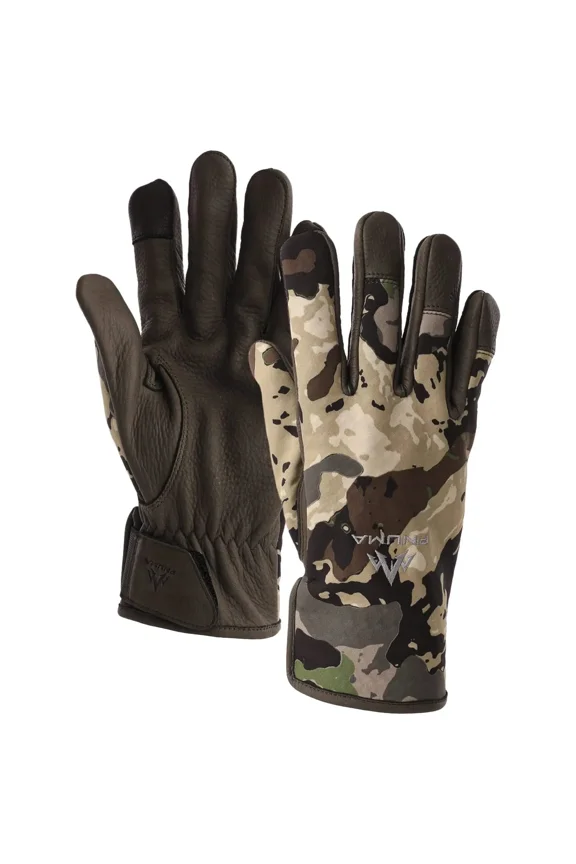 Waypoint Cold-Weather Gloves, Caza Camo, Medium, Durable and Insulated (P502CM)