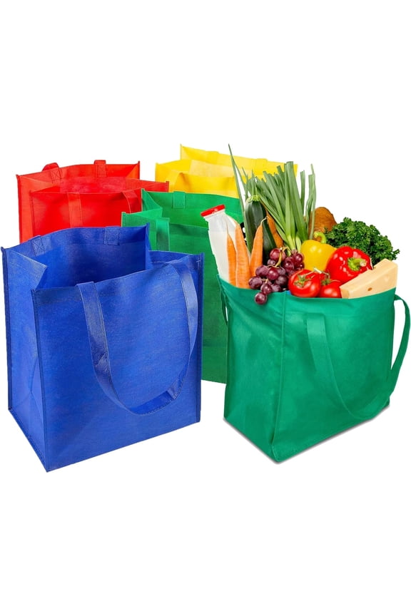 Fabric Tote Shopper Set - 50-Piece