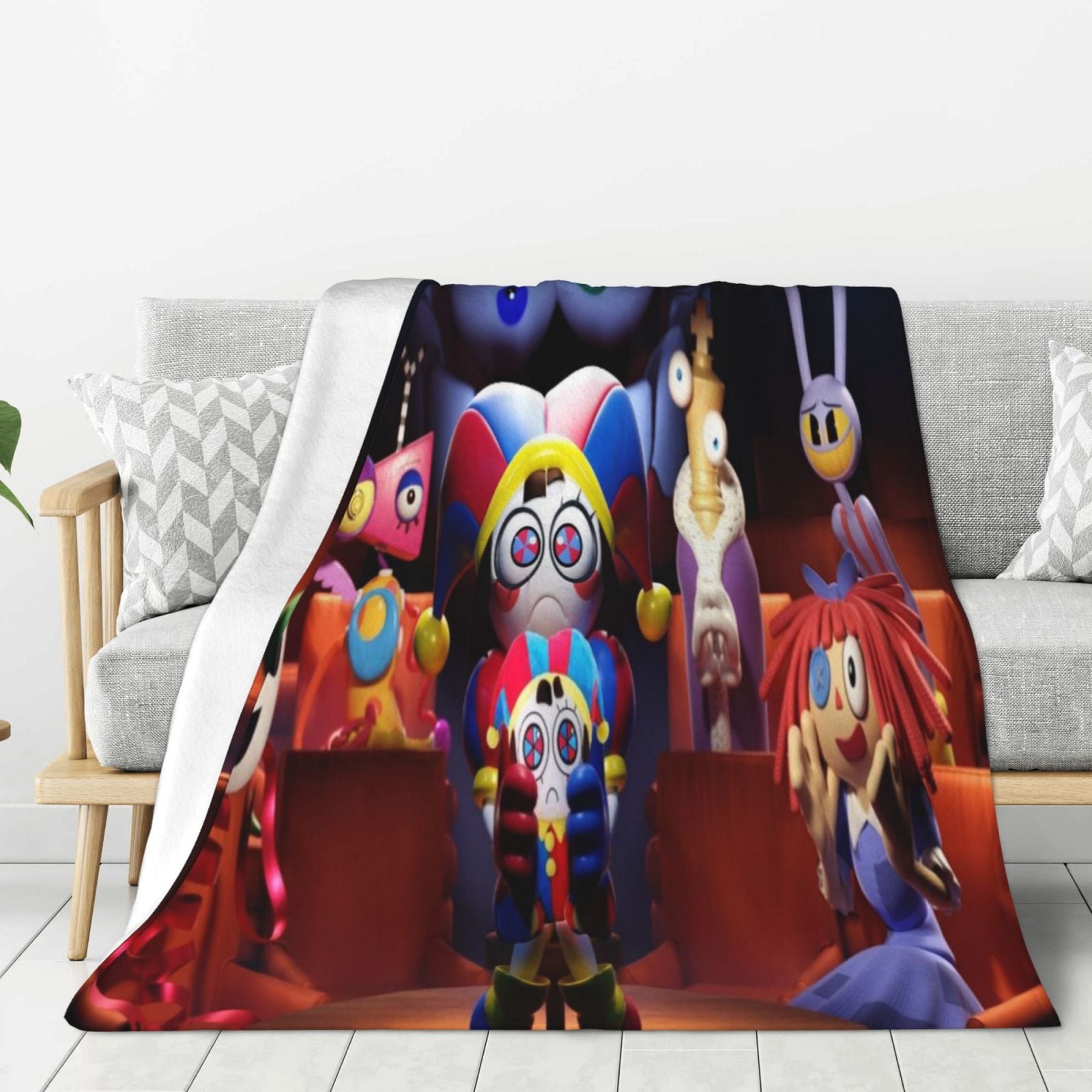 Po_Mni Blanket Warm Comfortable Lovely For Womens Mens Kids Family