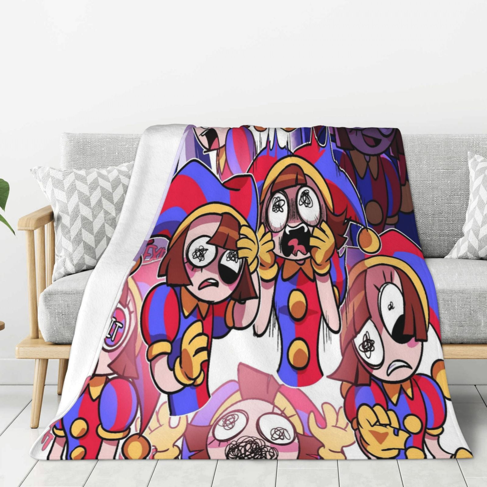 Po_Mni Blanket Warm Comfortable Lovely For Womens Mens Kids Family