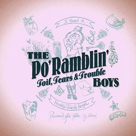 Po' Ramblin' Boys - Toil, Tears & Trouble - Vinyl