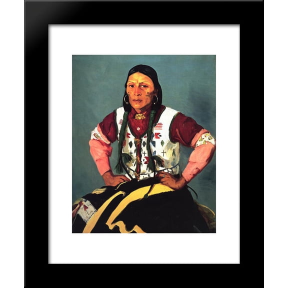Po-Tse-Water Eagle 20x24 Framed Art Print by Robert Henri