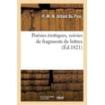thumbnail image 1 of Poésies Érotiques, Suivies de Fragments de Lettres (Paperback), 1 of 1