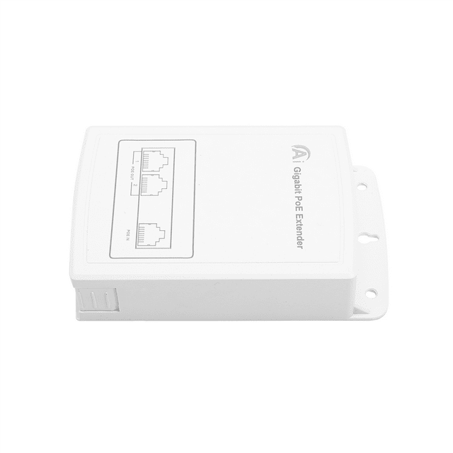 PoE Gigabit Extender 1 in 2 Out Repeater,3Port Outdoor Waterproof PoE