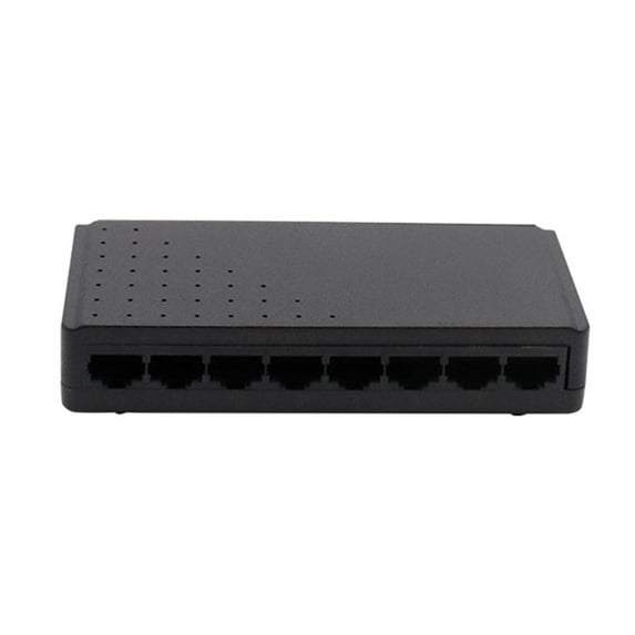 PoE Switch 8 Port Ethernet Network Switch 6+2 PoE Injector Adapter for CCTV IP Cameras, High-Speed Data Transfer
