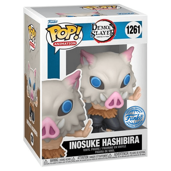 PoP! Animation Inosuke Hashibira Exclusive Vinyl Figure