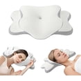 thumbnail image 1 of Poalid Orthopedic Cervical Pillow for Side Sleepers, Ergo Memory Foam Pillow for Neck Pain, Ergonomic Contour Support, Dual-Height Ergonomic Support For All Sleeping Positions, 1 of 16