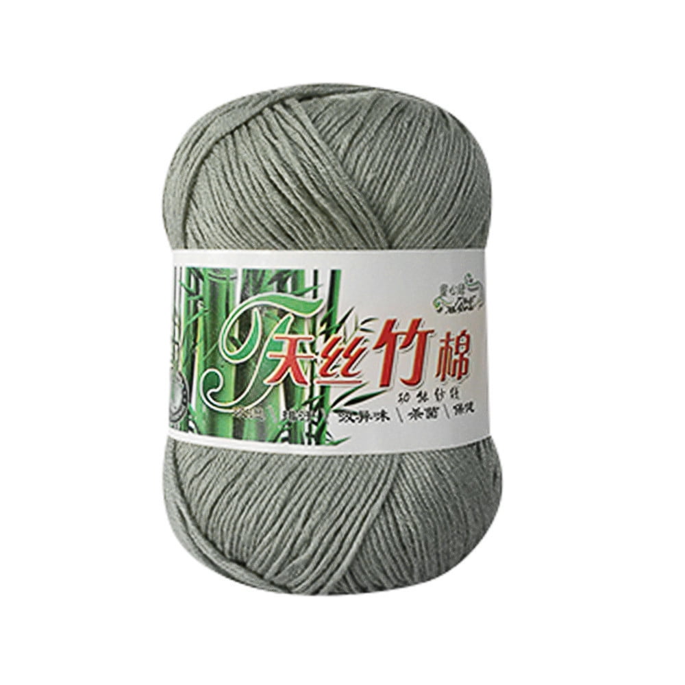 Poaug Yarn Big Sale Yarn Clearance New Bamboo Cotton Warm Soft Natural