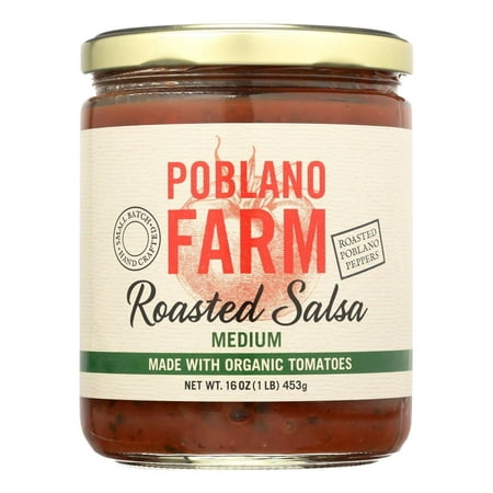 Poblano Farm, Roasted Salsa, 16 oz
