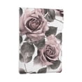 thumbnail image 1 of Pobuds Leather Laptop Sleeve, Padded Case, Thin Portable, Versatile Bag - Compatible with most 13 inch laptops for MacBook Pro 13 inch 2016 or later, MacBook Air 13,14 - Horizontal, moody roses (2), 1 of 5
