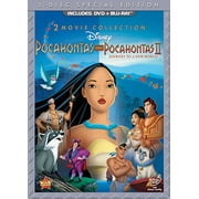 Pocahontas / Pocahontas II: Journey To A New World (DVD/Blu-ray, 3-Disc Set) NEW