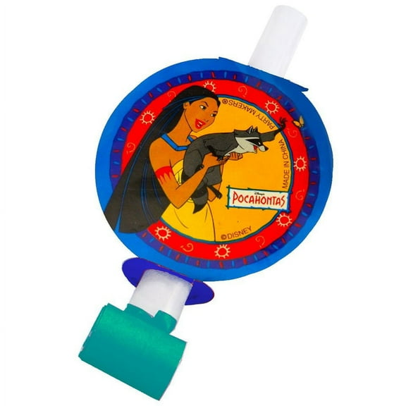 Various Pocahontas Vintage 1995 Blowouts/Favors, Assorted, 6ct